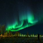 Islanda aurora boreale agosto